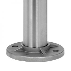 Geländerpfosten, Q-Line, Outdoor, Modell-0944, 42.4 x 2.0 mm, Höhe - 1150 mm
