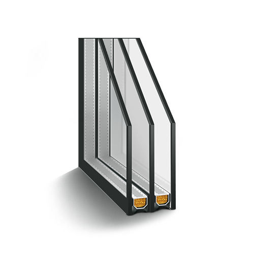 Isolierglas 3 fach