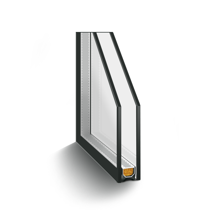 nach Ihrem Wunschmaß Wärmeschutzglas Glaspaket Klarglas 2-Fach Verglasung Isolierglas 0,1 m² Fensterscheibe