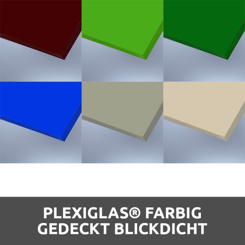 Abschnitte Groß Plexiglas Acrylglas Klar Milchglas Farbig Schwarz Weiss Spiegel 