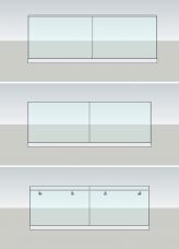 Schwimmbad Glas - Geländer Bodenmontage - Sicherheitsglas