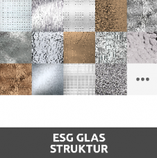 ESG Sicherheitsglas mit Struktur, Masterglas-Designglas
