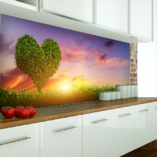Küchenrückwand aus ESG Motivglas Konfigurieren