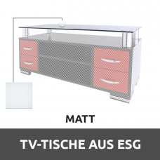 TV-tische aus ESG Glas Matt 