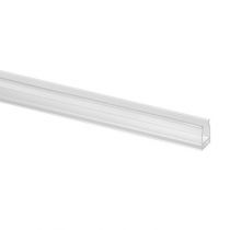 LED-Abdeckprofil, Modell 5091, Transparenz - matt/gefrostet, Länge - 2500 mm, Outdoor, pro Stück