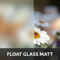 Float Glass Matt, Etched Satin, Milk Glass Configurator
