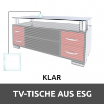 TV-tische aus ESG Glas Klar Konfigurieren