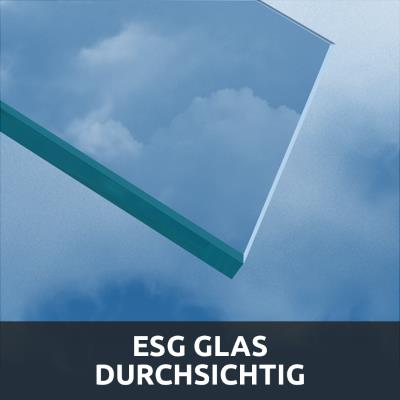 ESG Glas Durchsichtig